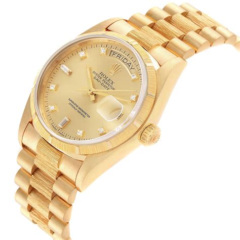 rolex president gold 42mm|rolex yellow gold watch.